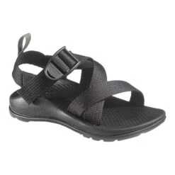 Chaco Z/1 EcoTread Big Kid's Sandals -Patagonia Shop chaco kids z1 ecotread sandals black