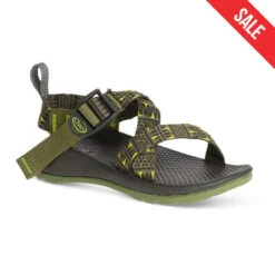 Chaco Z/1 EcoTread Big Kid's Sandals -Patagonia Shop chaco kids z1 ecotread sandals forest points