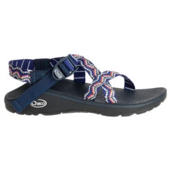 Chaco Z/Cloud Women's Sandals -Patagonia Shop chaco womens z cloud sandals tapestry cobalt side