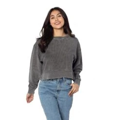 Chicka-D Women's Corded Boxy Pullover 6 Chicka-D Women's Corded Boxy Pullover -Patagonia Shop chicka d womens corded boxy pullover charcoal