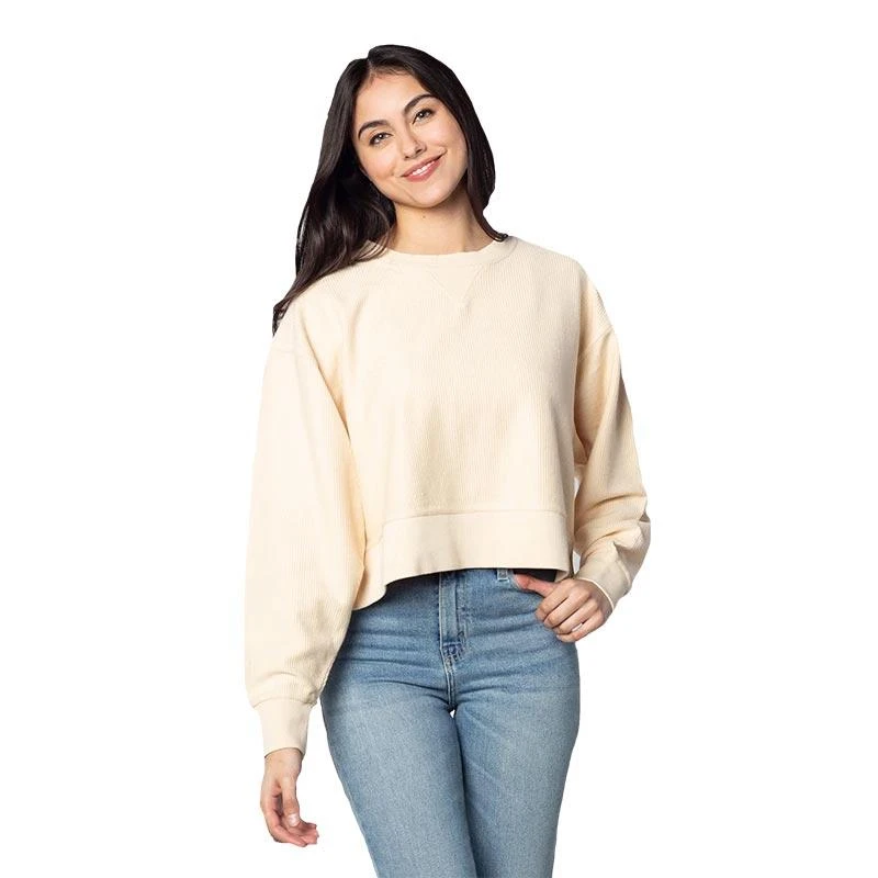 Chicka-D Women's Corded Boxy Pullover 1 Chicka-D Women's Corded Boxy Pullover