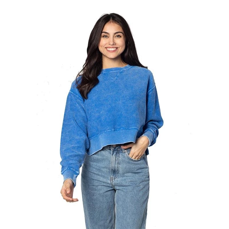 Chicka-D Women's Corded Boxy Pullover 2 Chicka-D Women's Corded Boxy Pullover - Image 2