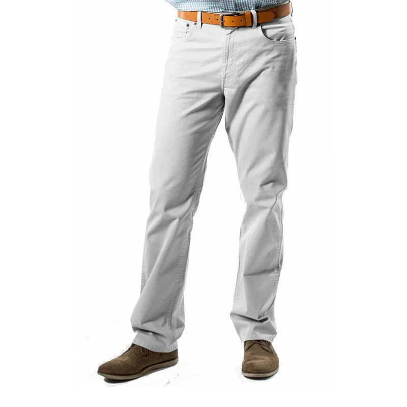 Coastal Cotton Five Pocket Stretch Twill Pant - 30" Inseam 4 Coastal Cotton Five Pocket Stretch Twill Pant - 30" Inseam - Image 4
