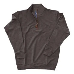 Coastal Cotton Men's French Terry 1/4 Zip Pullover -Patagonia Shop coastal cotton mens french terry quarter zip pullover bronze grid