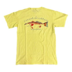 Coastal Cotton Men's Island Pima Cotton Short Sleeve T-Shirt -Patagonia Shop coastal cotton mens island pima cotton short sleeve t shirt 2023 yellow redfish