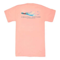 Coastal Cotton Men's Island Pima Cotton Short-Sleeve Tees -Patagonia Shop coastal cotton mens island pima cotton short sleeve t shirt mango lure