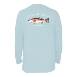 Coastal Cotton Men's Long-Sleeve Printed Pima Cotton Pocket T-Shirt -Patagonia Shop coastal cotton mens long sleeve printed pima cotton pocket tee ether