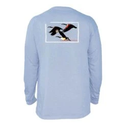 Coastal Cotton Men's Long-Sleeve Printed Pima Cotton Pocket T-Shirt -Patagonia Shop coastal cotton mens long sleeve printed pima cotton pocket tee geese ocean