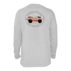 Coastal Cotton Men's Long-Sleeve Printed Pima Cotton Pocket T-Shirt -Patagonia Shop coastal cotton mens long sleeve printed pima cotton pocket tee grey