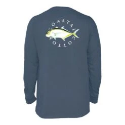 Coastal Cotton Men's Long-Sleeve Printed Pima Cotton Pocket T-Shirt -Patagonia Shop coastal cotton mens long sleeve printed pima cotton pocket tee jack navy