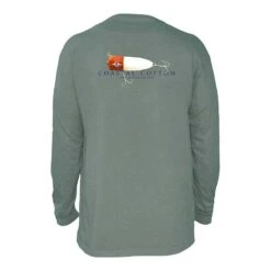 Coastal Cotton Men's Long-Sleeve Printed Pima Cotton Pocket T-Shirt