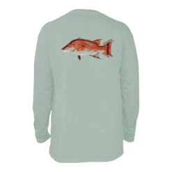 Coastal Cotton Men's Long-Sleeve Printed 100% Pima Cotton Pocket T-Shirt -Patagonia Shop coastal cotton mens long sleeve t shirt hogfish jade grid