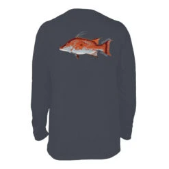 Coastal Cotton Men's Long-Sleeve Printed 100% Pima Cotton Pocket T-Shirt -Patagonia Shop coastal cotton mens long sleeve t shirt hogfish raven grid