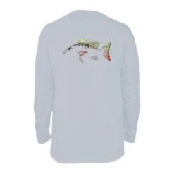 Coastal Cotton Men's Long-Sleeve Printed 100% Pima Cotton Pocket T-Shirt -Patagonia Shop coastal cotton mens long sleeve t shirt snapper light grey grid