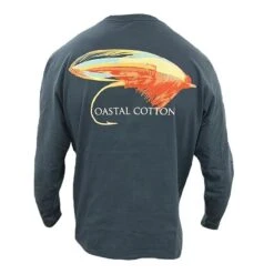 Coastal Cotton Men's Long-Sleeve Printed 100% Pima Cotton Pocket T-Shirt -Patagonia Shop coastal cotton mens ls printed pima cotton tees 2023 airblue grig