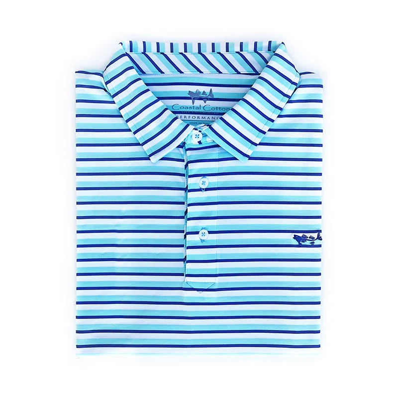 Coastal Cotton Men's Performance Stripe Polo 17 Coastal Cotton Men's Performance Stripe Polo - Image 17