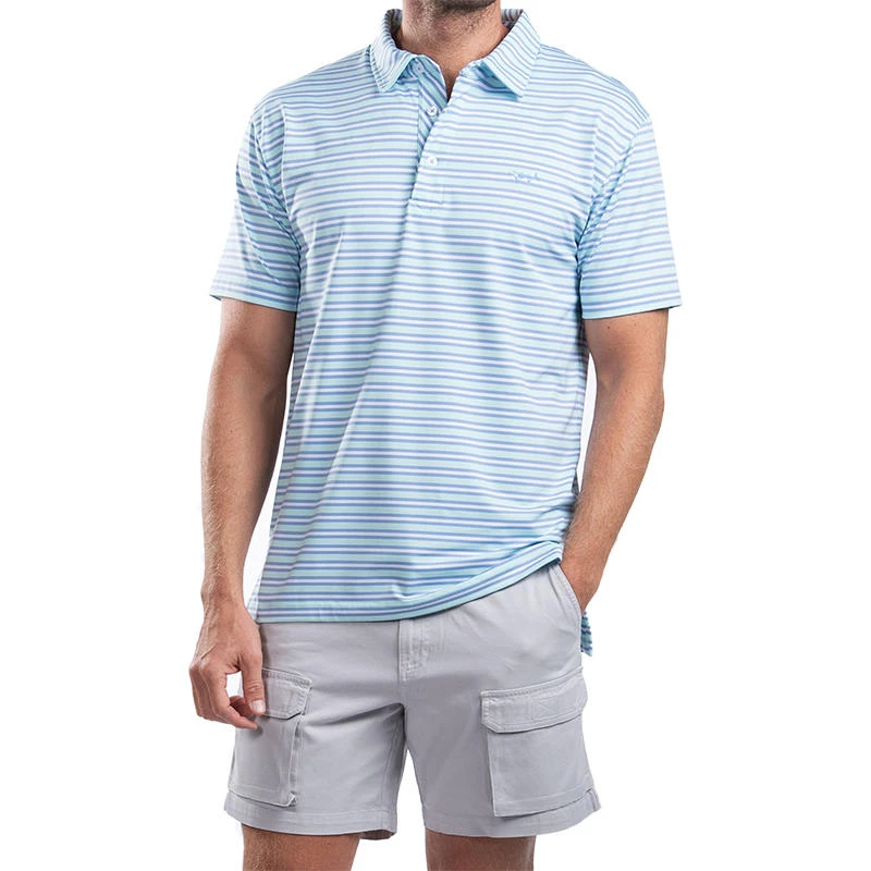 Coastal Cotton Men's Performance Stripe Polo 20 Coastal Cotton Men's Performance Stripe Polo - Image 20