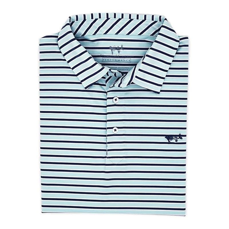 Coastal Cotton Men's Performance Stripe Polo 8 Coastal Cotton Men's Performance Stripe Polo - Image 8
