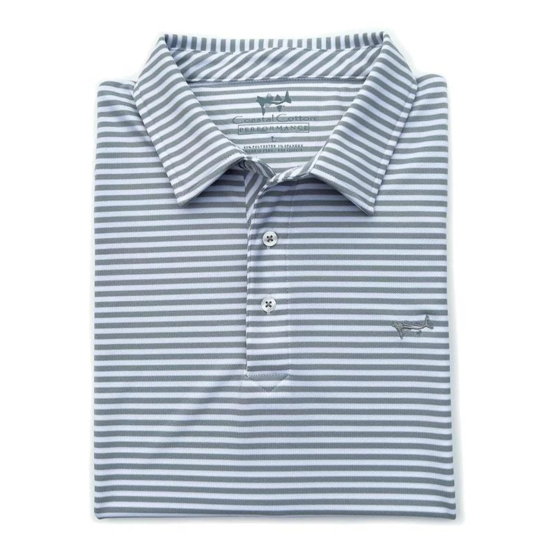 Coastal Cotton Men's Performance Stripe Polo 13 Coastal Cotton Men's Performance Stripe Polo - Image 13