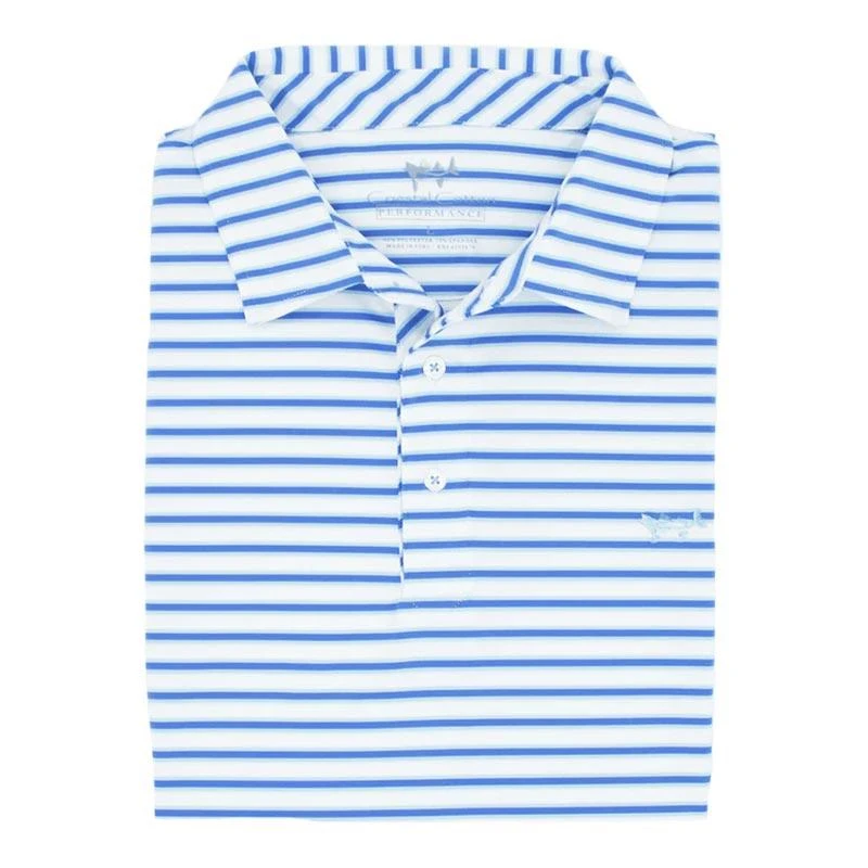 Coastal Cotton Men's Performance Stripe Polo 1 Coastal Cotton Men's Performance Stripe Polo