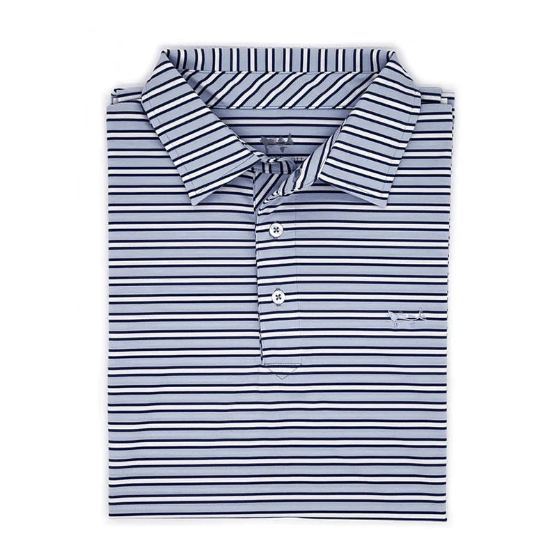 Coastal Cotton Men's Performance Stripe Polo 2 Coastal Cotton Men's Performance Stripe Polo - Image 2