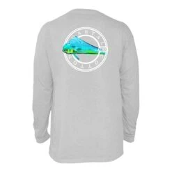 Coastal Cotton Men's Printed Pima Cotton Long-Sleeve Pocket Tee -Patagonia Shop coastal cotton mens printed pima cotton long sleeve pocket tee mahi lt grey