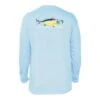 Coastal Cotton Men's Printed Pima Cotton Long-Sleeve Pocket Tee
