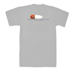 Coastal Cotton Men's Printed 100% Pima Cotton Short-Sleeve Pocket Tee -Patagonia Shop coastal cotton mens short sleeve printed pima cotton pocket tee hook lt grey