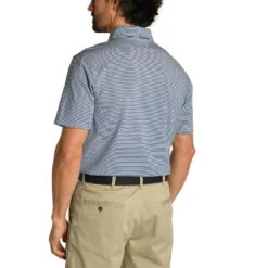 Duck Head Men's Chapman Stripe Polo -Patagonia Shop duck head mens chapman stripe polo indigo blue 2