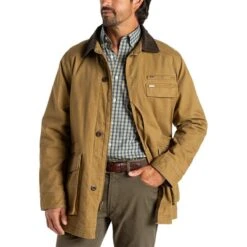 Duck Head Men's Field Canvas Barn Coat 7 Duck Head Men's Field Canvas Barn Coat -Patagonia Shop duck head mens field canvas barn coat front