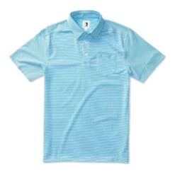 Duck Head Men's Chapman Stripe Polo -Patagonia Shop duckhead mens chapman stripe polo azure blue