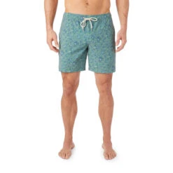 Fair Harbor Men's The Bayberry Trunk - 7" Inseam -Patagonia Shop fair harbor mens the bayberry trunk green mini floral 1