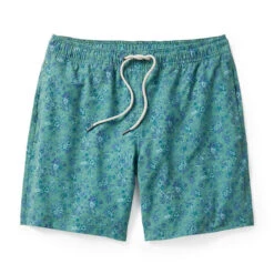 Fair Harbor Men's The Bayberry Trunk - 7" Inseam -Patagonia Shop fair harbor mens the bayberry trunk green mini floral grid 1