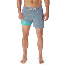 Fair Harbor Men's The Bungalow Shorts - 5" Inseam -Patagonia Shop fair harbor mens the bungalow shorts pink nautical flags 2
