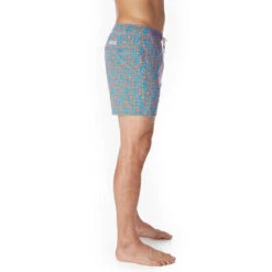 Fair Harbor Men's The Bungalow Shorts - 5" Inseam -Patagonia Shop fair harbor mens the bungalow shorts pink nautical flags 3