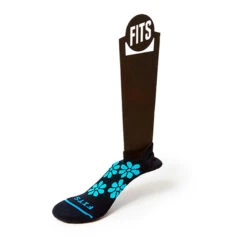 FITS Women's Floral Light Runner No Show Socks