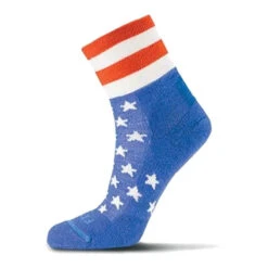 FITS Light Hiker Block Stripe Crew Socks