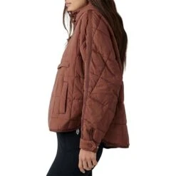 FREE PEOPLE FP Movement Women's Pippa Packable Pullover Puffer -Patagonia Shop fp movement womens pippa packable pullover puffer side