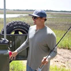 Free Fly Men's Bamboo Cruiser Henley -Patagonia Shop free fly mens bamboo cruiser henley Lifestyle 1