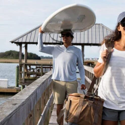 Free Fly Men's Bamboo Cruiser Henley -Patagonia Shop free fly mens bamboo cruiser henley Lifestyle 2