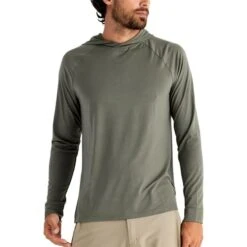 Free Fly Men's Bamboo Flex Hoody -Patagonia Shop free fly mens bamboo flex hoody fatigue