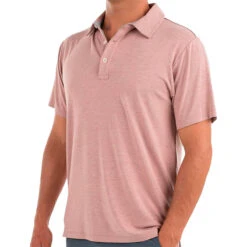 Free Fly Men's Bamboo Flex Polo -Patagonia Shop free fly mens bamboo flex polo heather adobe red