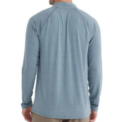 Free Fly Men's Bamboo Flex Quarter-Zip Pullover -Patagonia Shop free fly mens bamboo flex quarter zip heather blue current 1