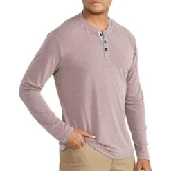 Free Fly Men's Bamboo Long-Sleeve Henley