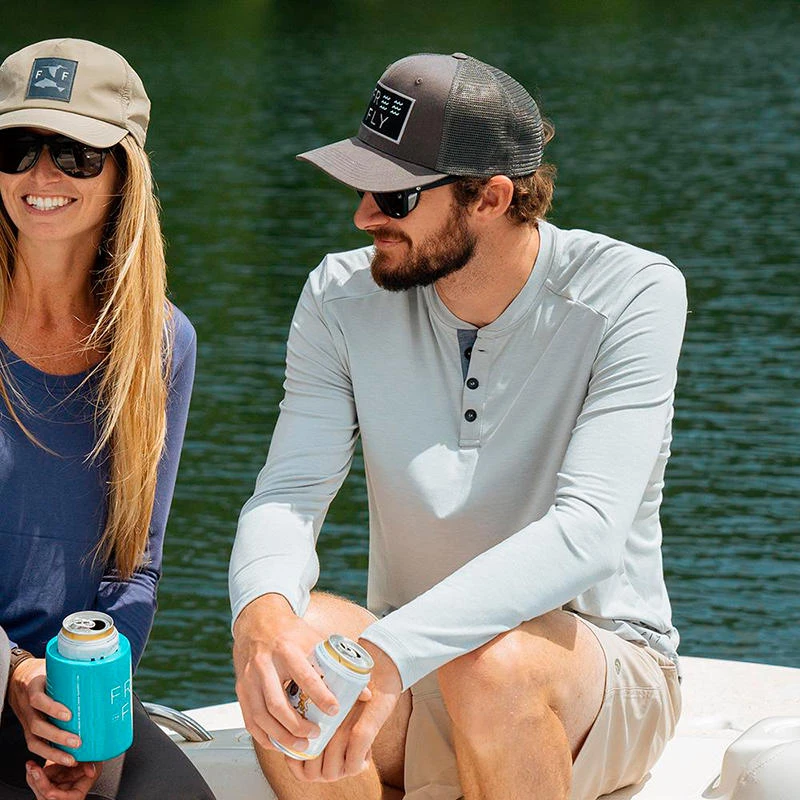 Free Fly Men's Bamboo Long-Sleeve Henley 10 Free Fly Men's Bamboo Long-Sleeve Henley - Image 10