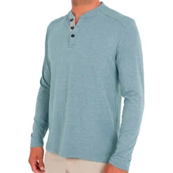 Free Fly Men's Bamboo Long-Sleeve Henley 24 Free Fly Men's Bamboo Long-Sleeve Henley -Patagonia Shop free fly mens bamboo henley marine