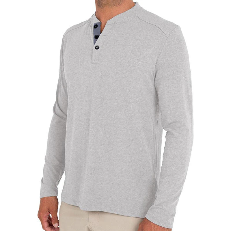 Free Fly Men's Bamboo Long-Sleeve Henley 12 Free Fly Men's Bamboo Long-Sleeve Henley - Image 12