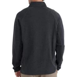 Free Fly Men's Bamboo Heritage Fleece Quarter-Zip Pullover -Patagonia Shop free fly mens bamboo heritage fleece pullover heather black 1