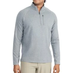 Free Fly Men's Bamboo Heritage Fleece Quarter-Zip Pullover -Patagonia Shop free fly mens bamboo heritage fleece quarter zip pullover heather graphite