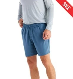 Free Fly Men's Lined Breeze Shorts - 7" Inseam 25 Free Fly Men's Lined Breeze Shorts - 7" Inseam -Patagonia Shop free fly mens breeze lined shorts pacific blue sale1